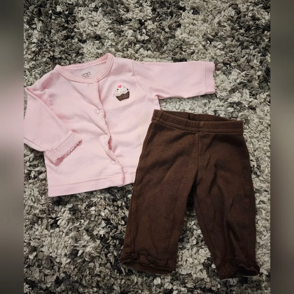 Carters Newborn Baby Outfit